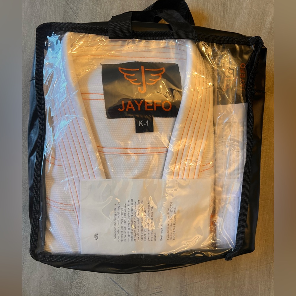 Kid’s Brazilian Jiu-Jitsu GI and Pants Set With with White Belt